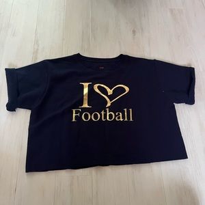 I love football tee shirt